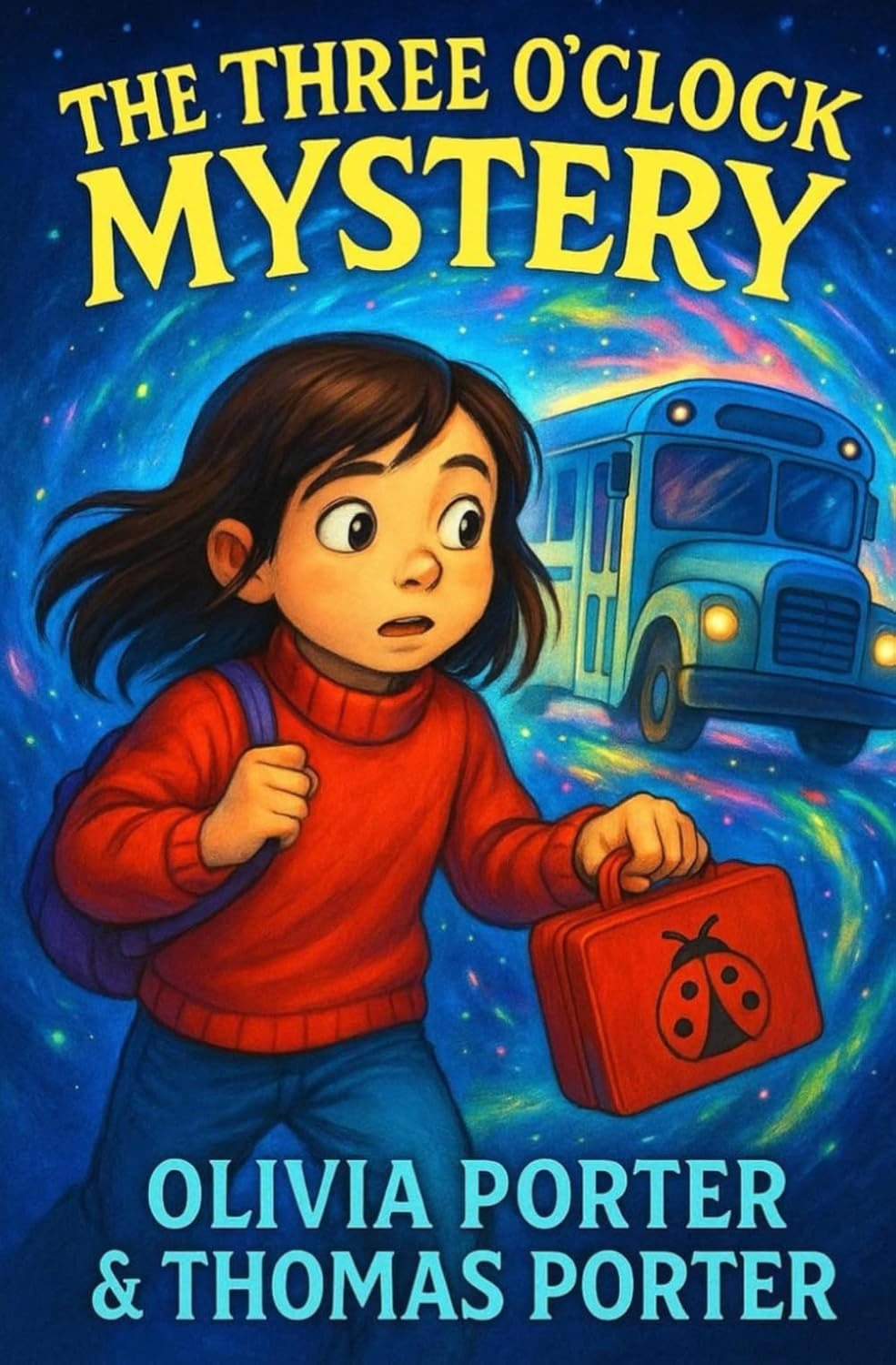 The Three O'Clock Mystery book cover by Olivia Porter & Thomas Porter
