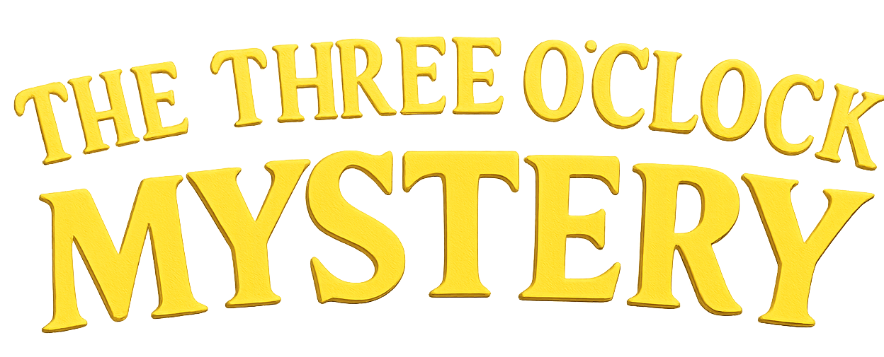 The Three O'Clock Mystery logo